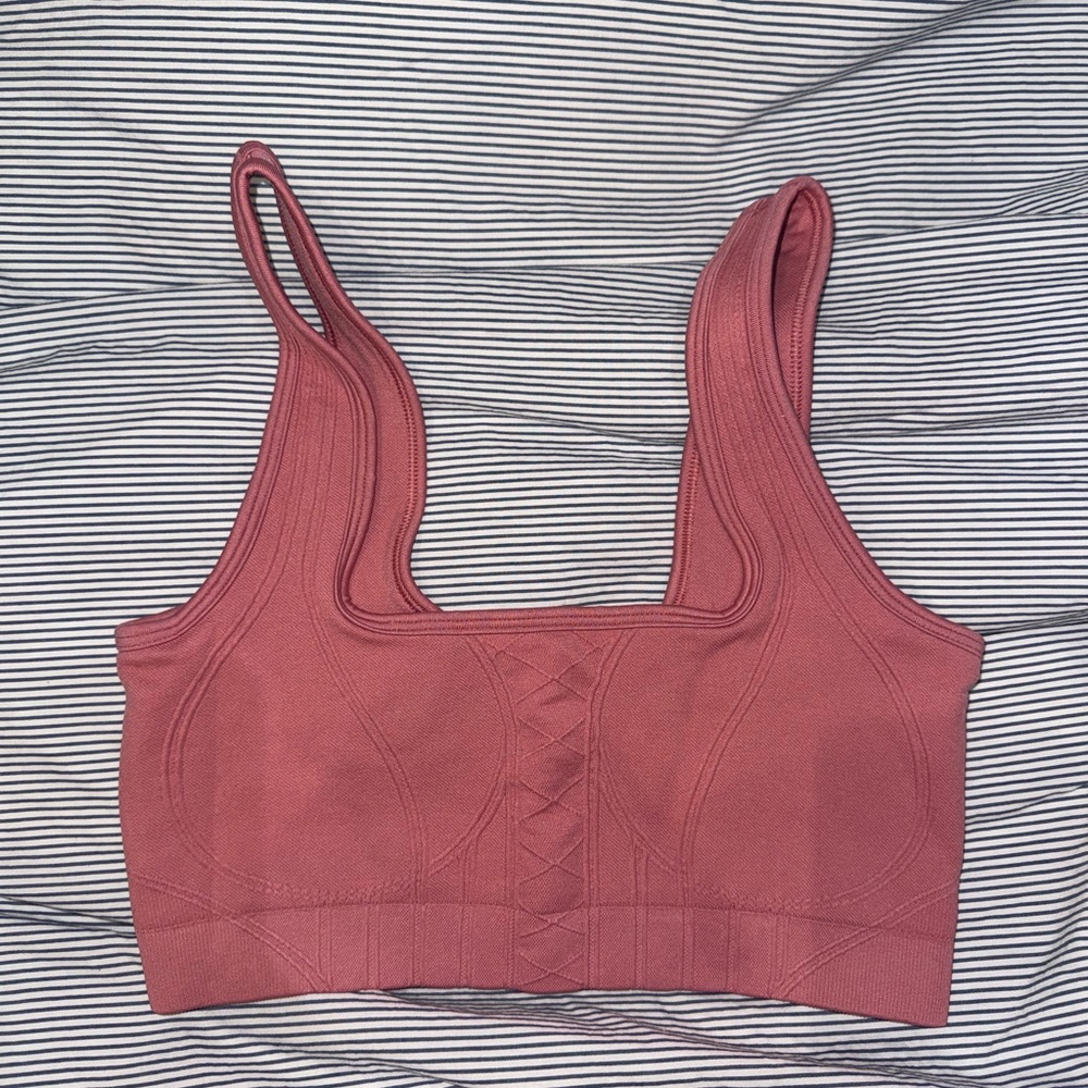 Gymshark Women's Corset Pink Sports Bra